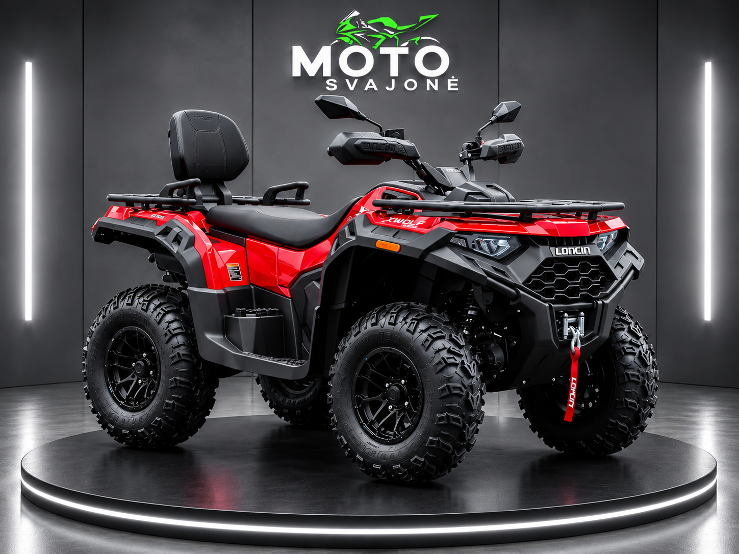Loncin Xwolf 550L keturratis