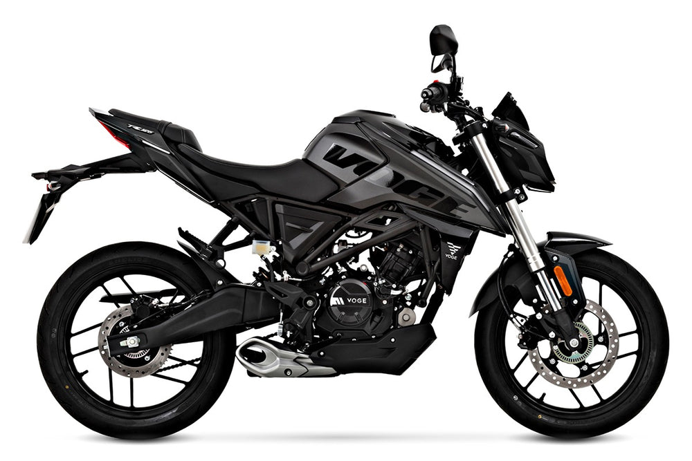 VOGE R125 motociklas (Juoda)